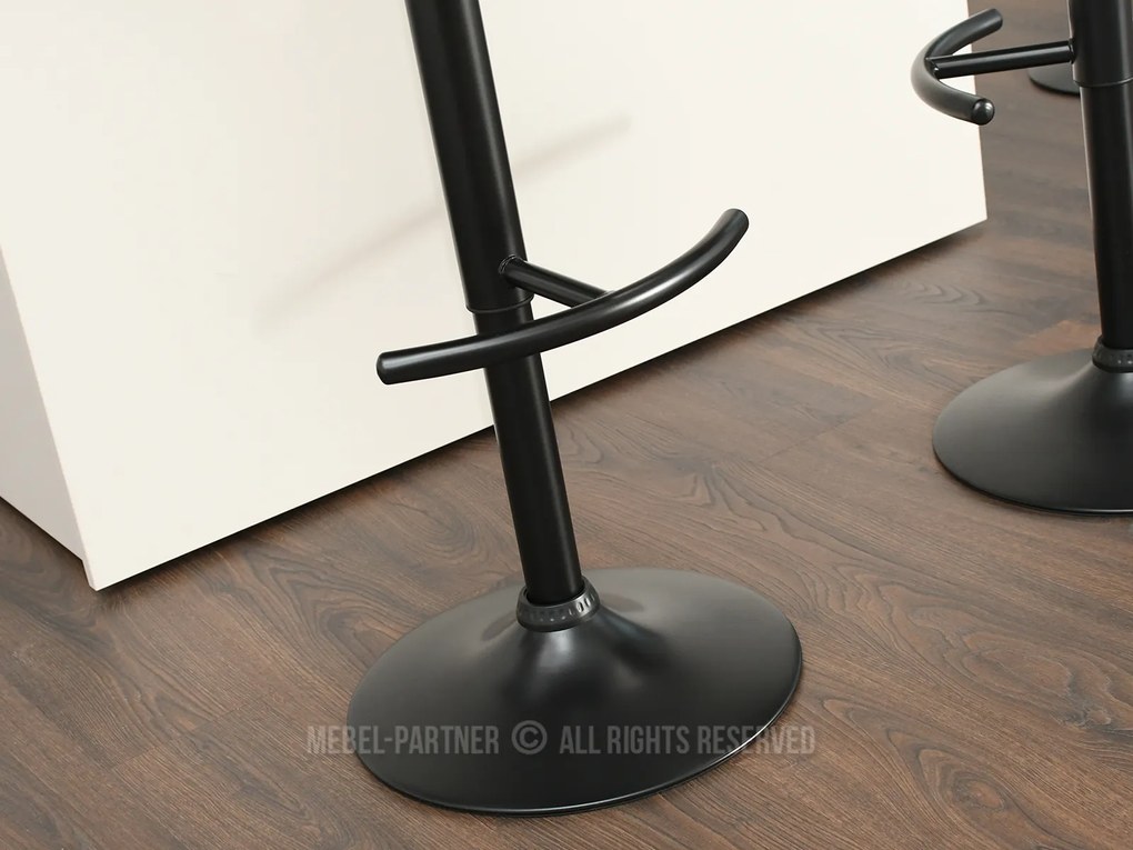 Scaun Haire (nuc închis + negru). 1110585