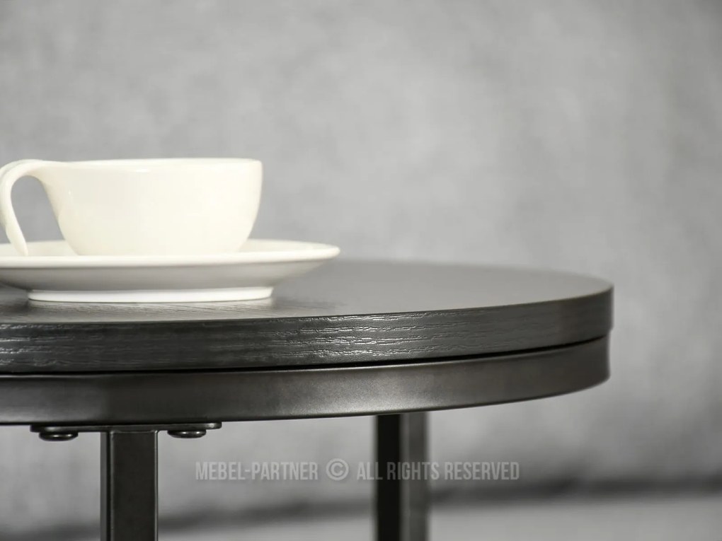 Măsuță de cafea Corden (lemn negru + negru). 1111589