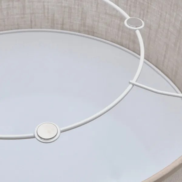 Plafonieră SIRJA 1xE27/60W/230V d. 35 cm bej