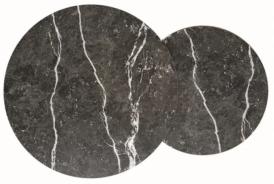 Masa de cafea Dion, marmura neagra