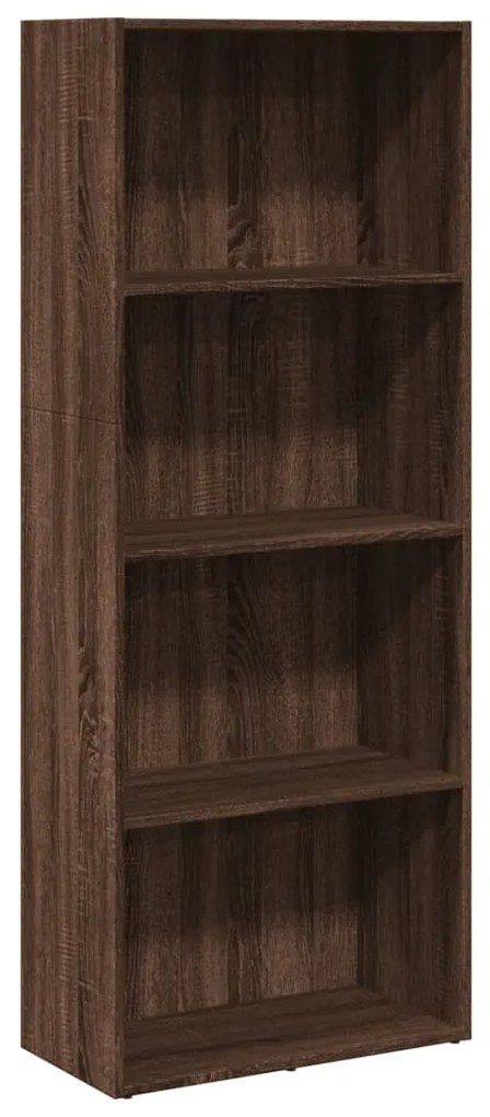 857914 vidaXL Bibliotecă, stejar maro, 60x30x152 cm, lemn prelucrat