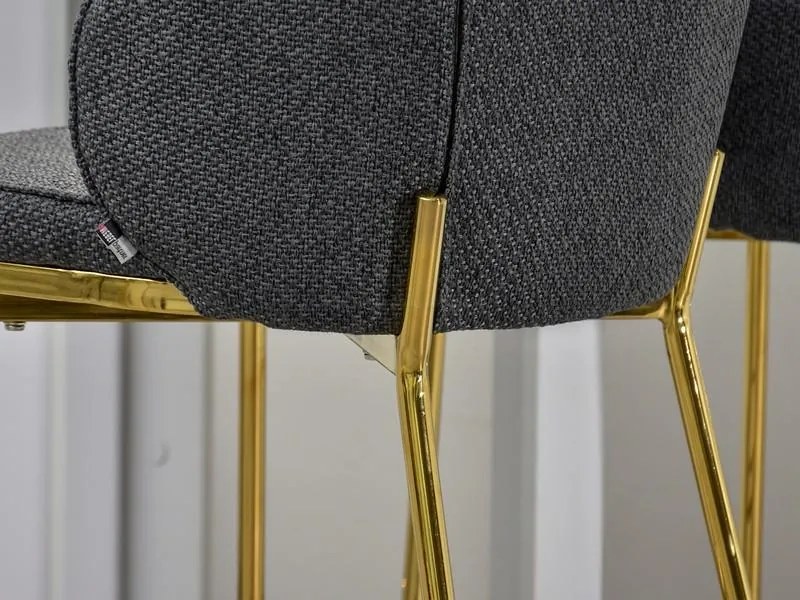 Scaun Farah (grafit + auriu). 1110684