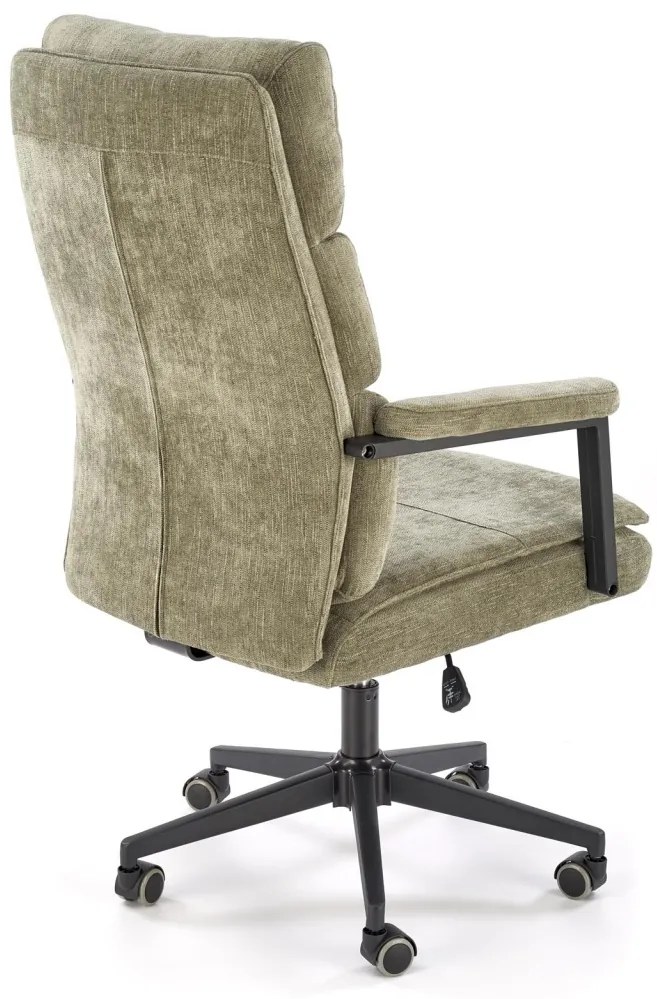 Scaun de birou Adriano stofa olive H110 cm