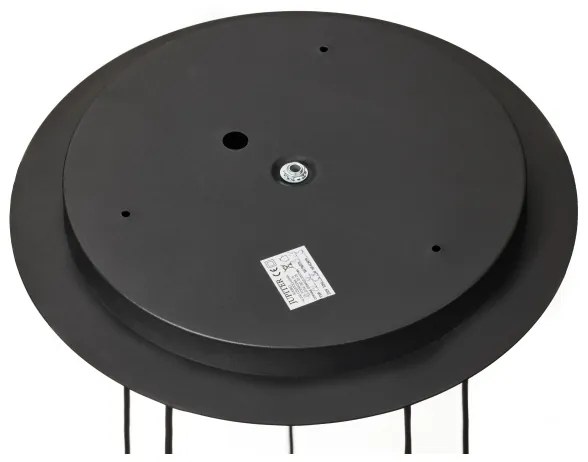 Lustră pe cablu Jupiter 2014 ALAS 5xGU10/10W/230V negru/auriu