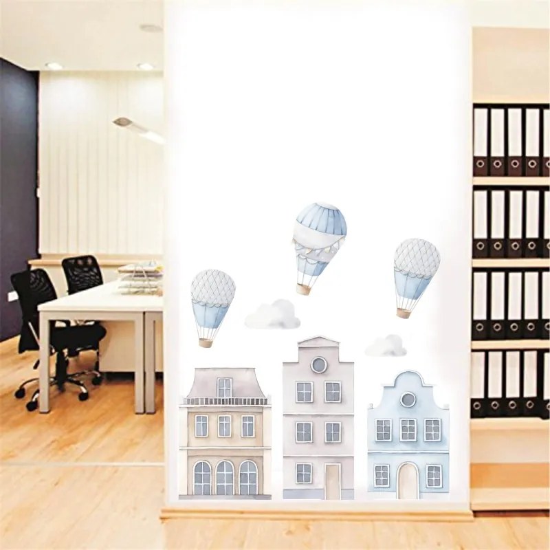 Sticker perete Dream Town