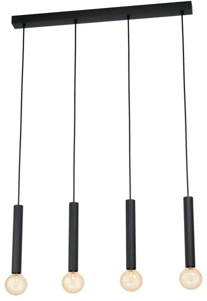 Eglo 98057 - Lustră pe cablu CORTENOVA 4xE27/60W/230V