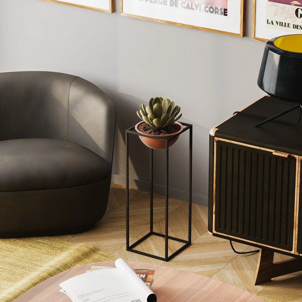 Ghiveci decorativ, Aberto Design, Culoare: Negru
Cupru