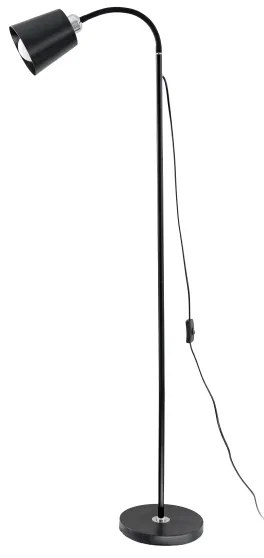 Lampadar 1xE27/40W/230V negru