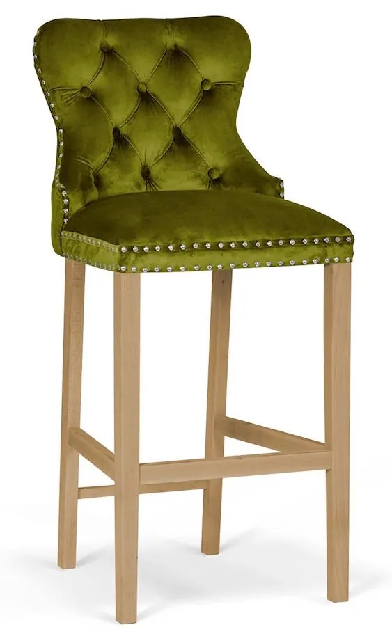 Scaun Bar Madame Olive/Stejar BL75 L70 cm