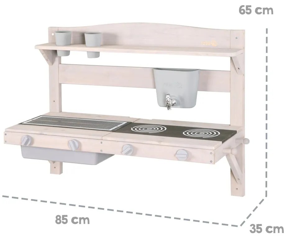 Bucătărie de grădină pentru copii – Roba