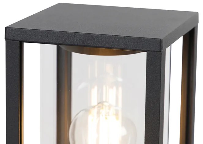 Lampă de podea industrială pentru exterior neagră 100 cm IP44 - Charlois