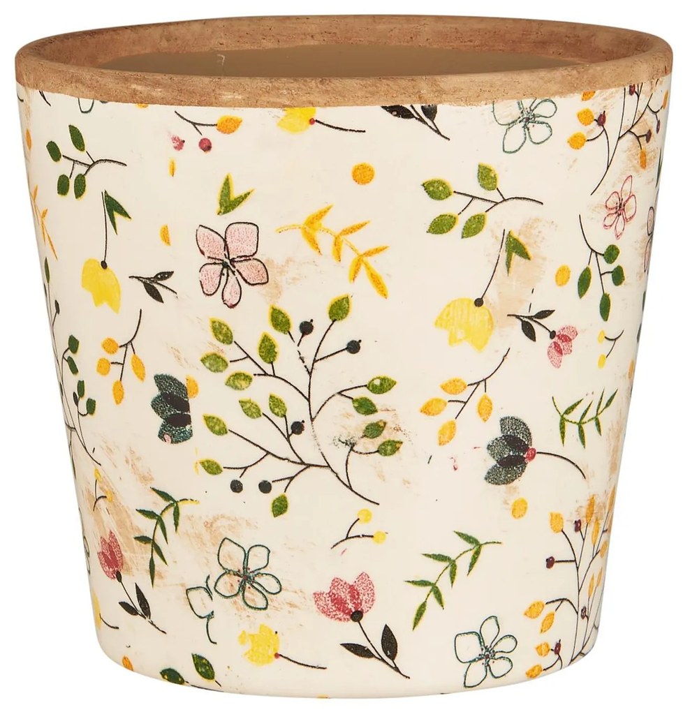 IB Laursen Ghiveci ceramic MEADOW BLOSSOM colorat