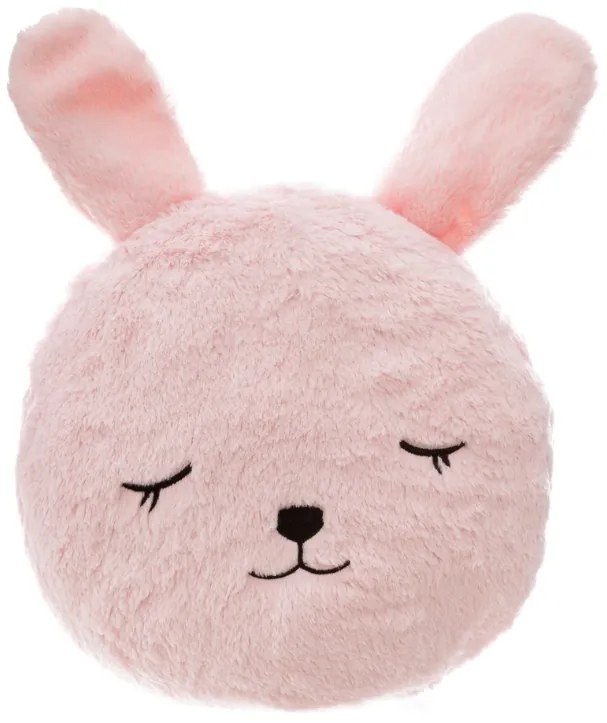 Perna decorativa copii BUNNY 27cm, roz