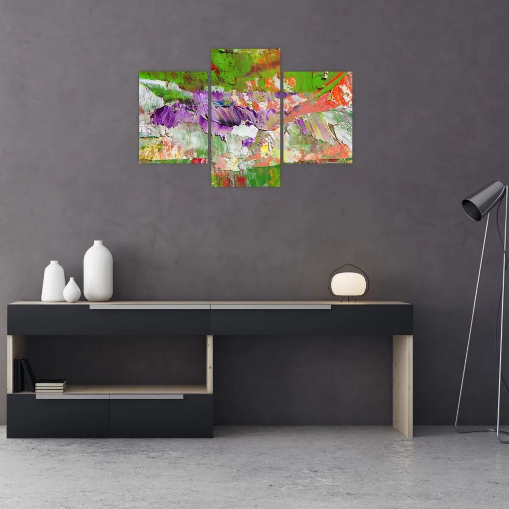 Tablou cu abstracție - pictura (90x60 cm)