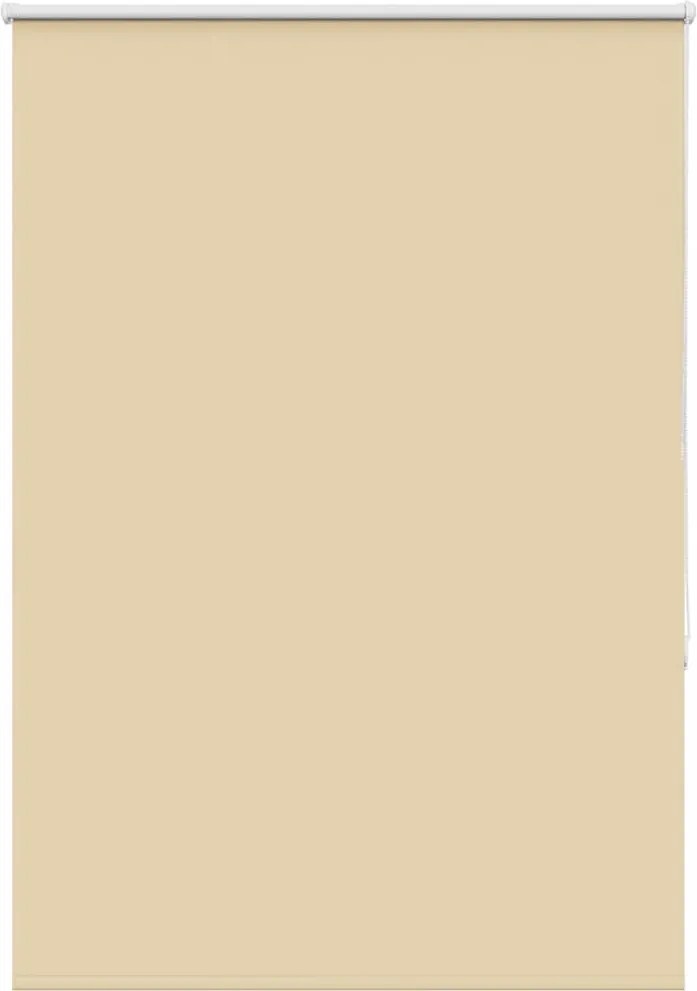 vidaXL Jaluzea cu role opace bej 100x130 cm lățime țesătură 95,7 cm