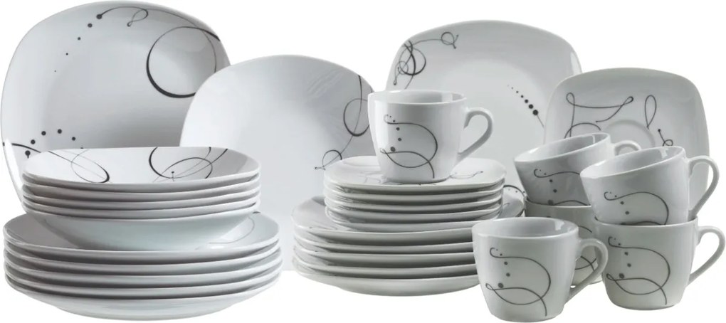 Mäser Set de veselă 30 piese CHANSON