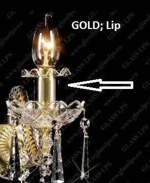 Lustra 24 brate cristal Bohemia L11 009/24/3-K