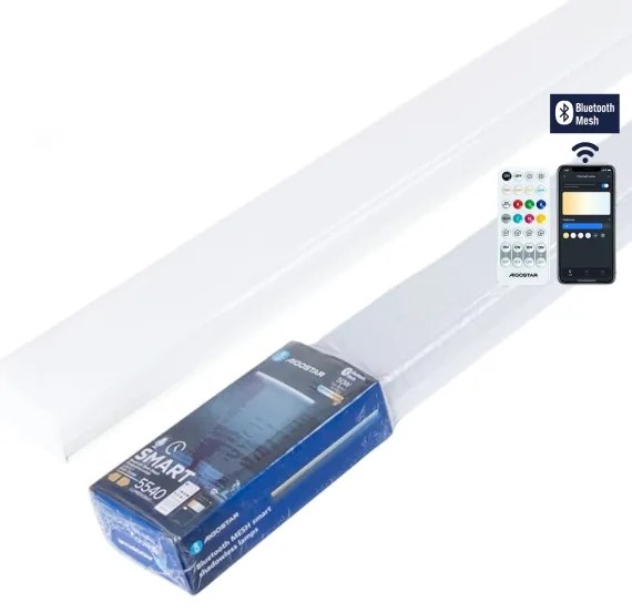 Aigostar - Corp de iluminat LED dimerizabil, tip fluorescent, MESH, 50W, 230V, 3000-6500K