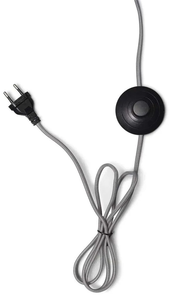 Lampadar eco din bambus cu ratan Tanami L white/disc, nat