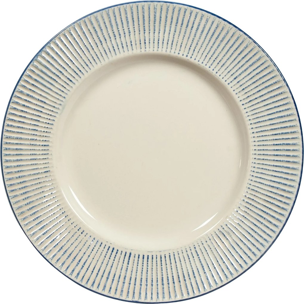 Set 6 Farfurii Soleil Elada (27cm Albastru)