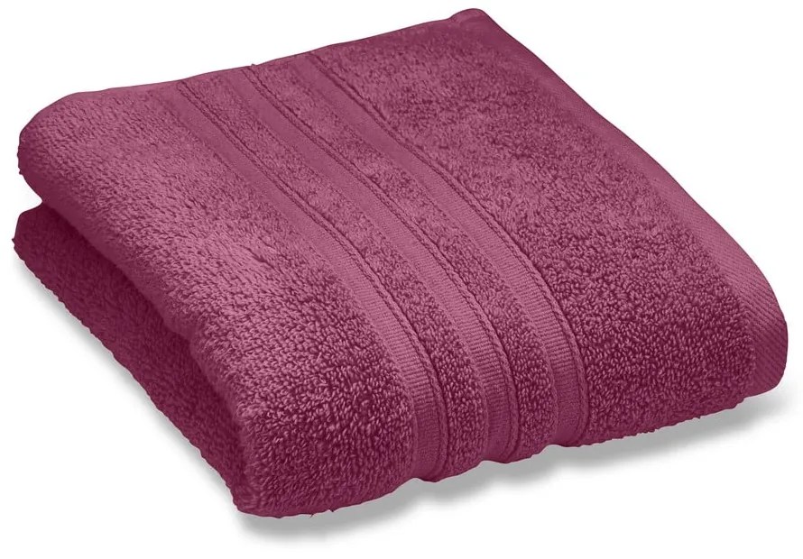 Prosop roz închis din bumbac din frotir 70x120 cm Zero Twist – Catherine Lansfield