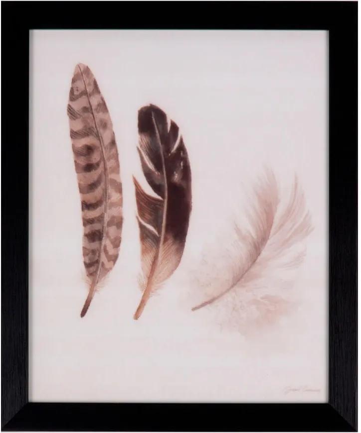 Tablou Sømcasa Feathers, 25 x 30 cm