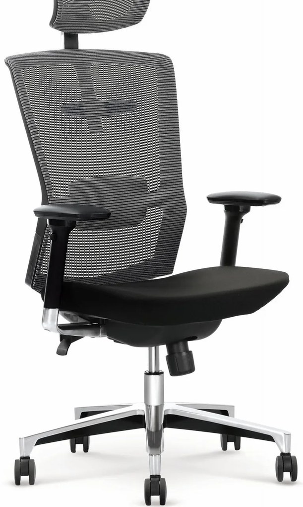 Scaun de birou Ambasador negru gri