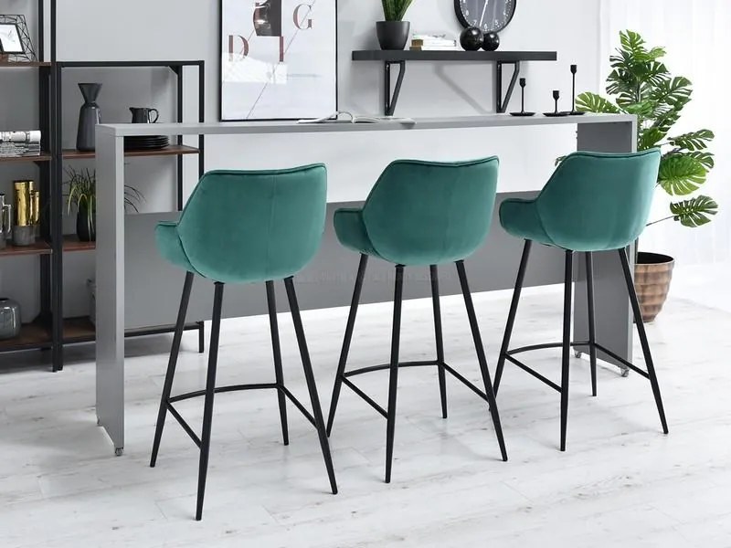 Scaun Lars (verde + negru). 1110720