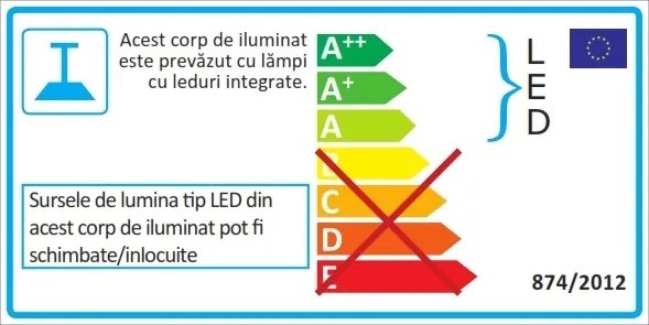 Aplica de perete moderna Oliver 5109102