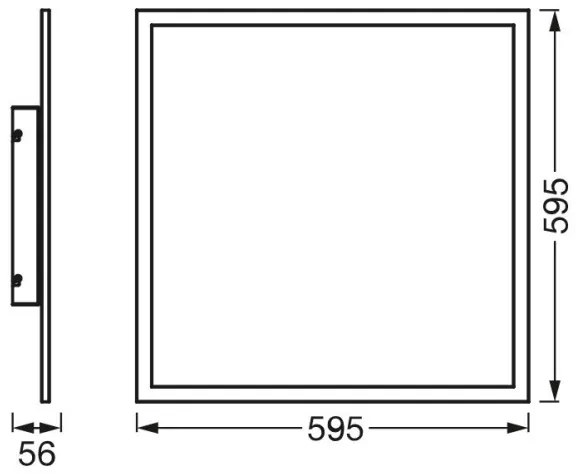 Panou LED RGBW dimabil SMART+ PLANON LED/40W/230V Wi-Fi Ledvance + telecomandă