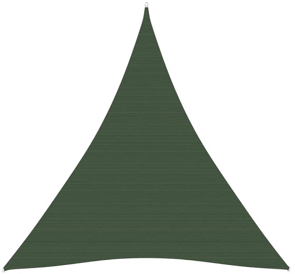 Panza parasolar, verde inchis, 3x4x4 m, HDPE, 160 g m  ²