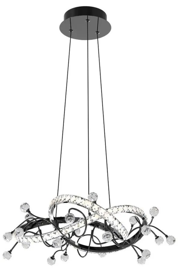 Lustra suspendata LED CCT si telecomanda Maia