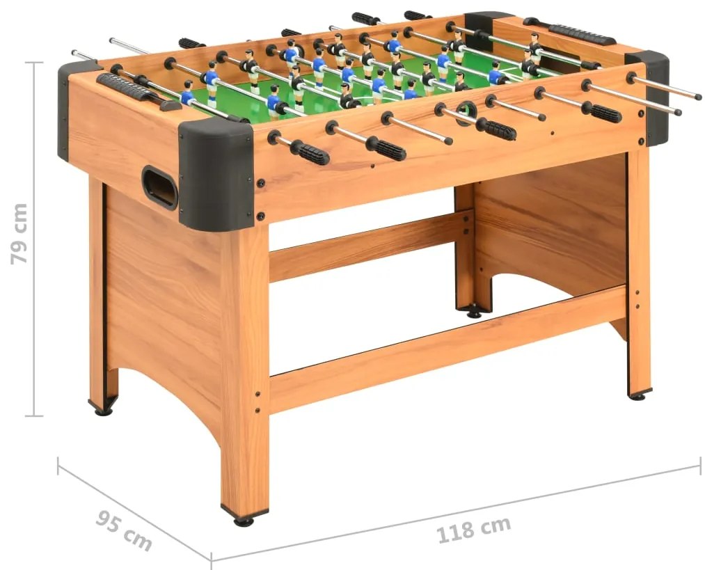 Masa de fotbal, 118x95x79 cm, artar