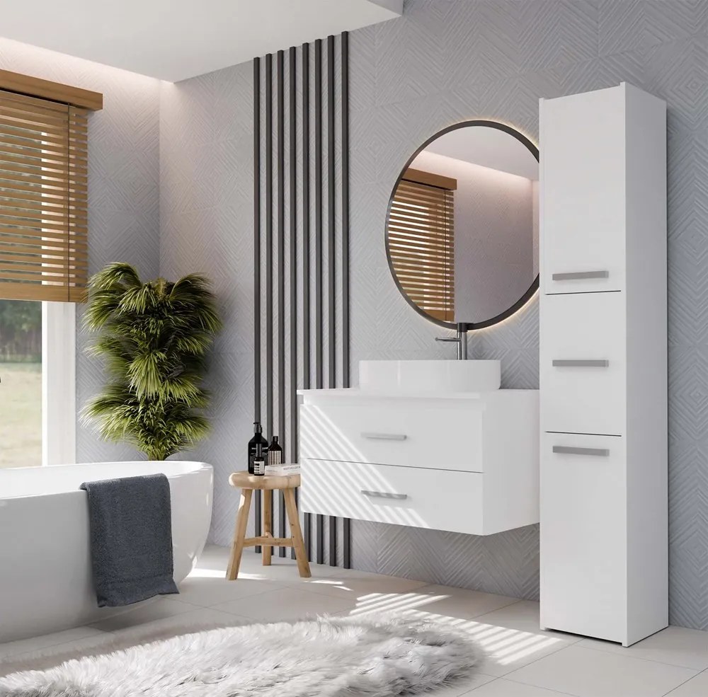 Dulap sub lavoar Neltossa 1 80 (alb). 1133032