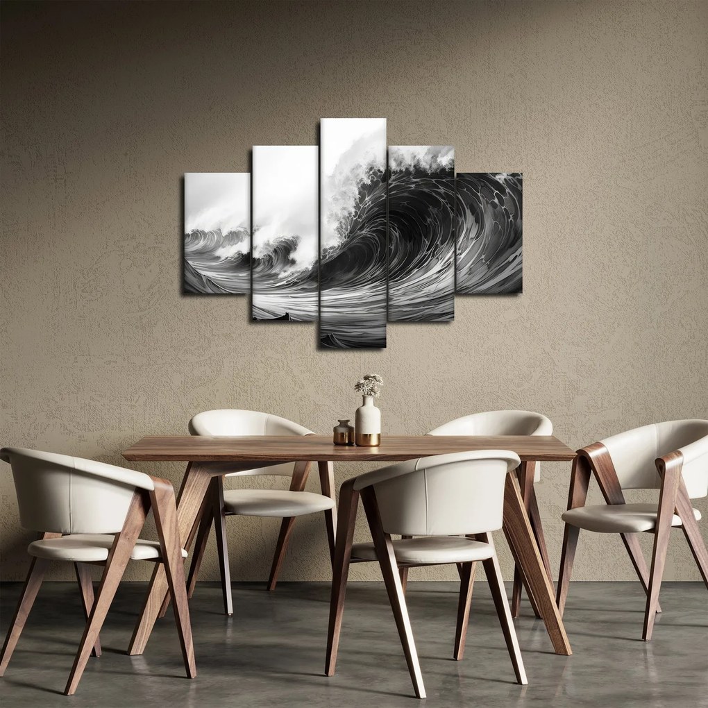 Tablou - Pictura valurilor (150x105 cm)