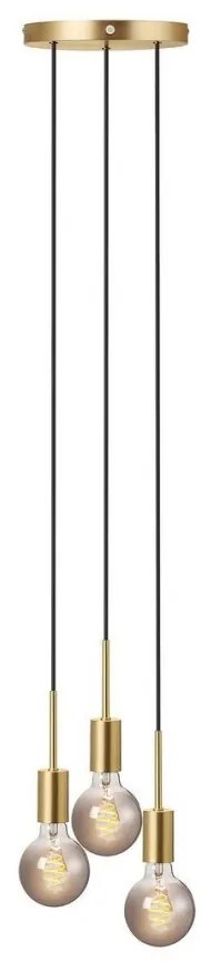 Lustra cu 3 pendule design modern PACO alama 2112063035 NL