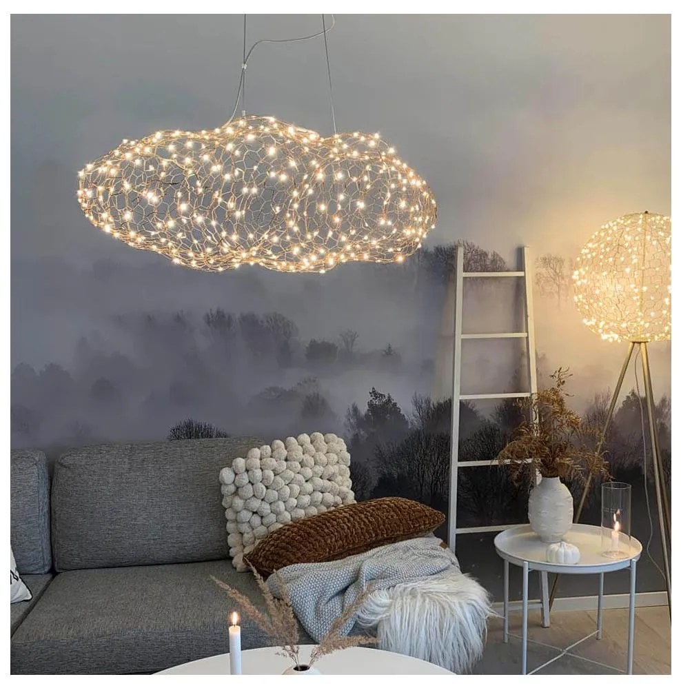 Lustră LED pe cablu ByRydens 4201250-6501 HAYDEN LED/15W/230V auriu