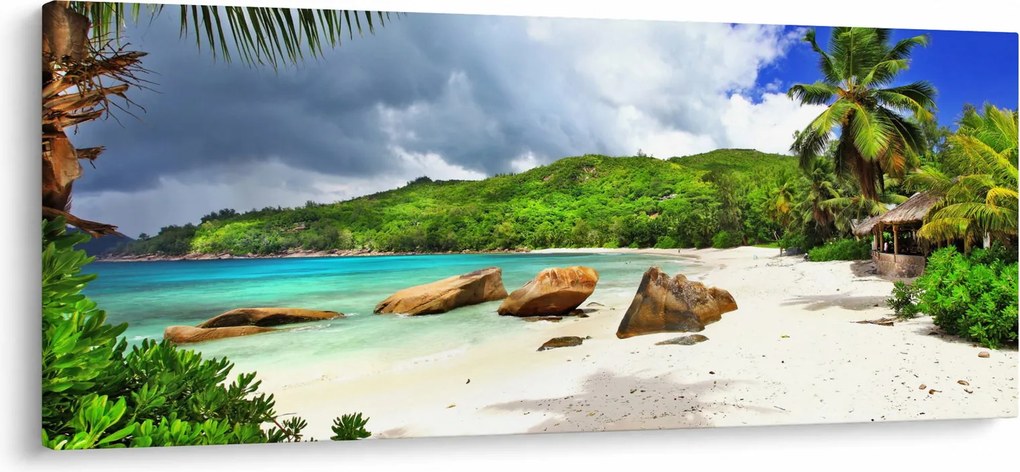 Tablou - Takamaka, Seychelles (120x50 cm)
