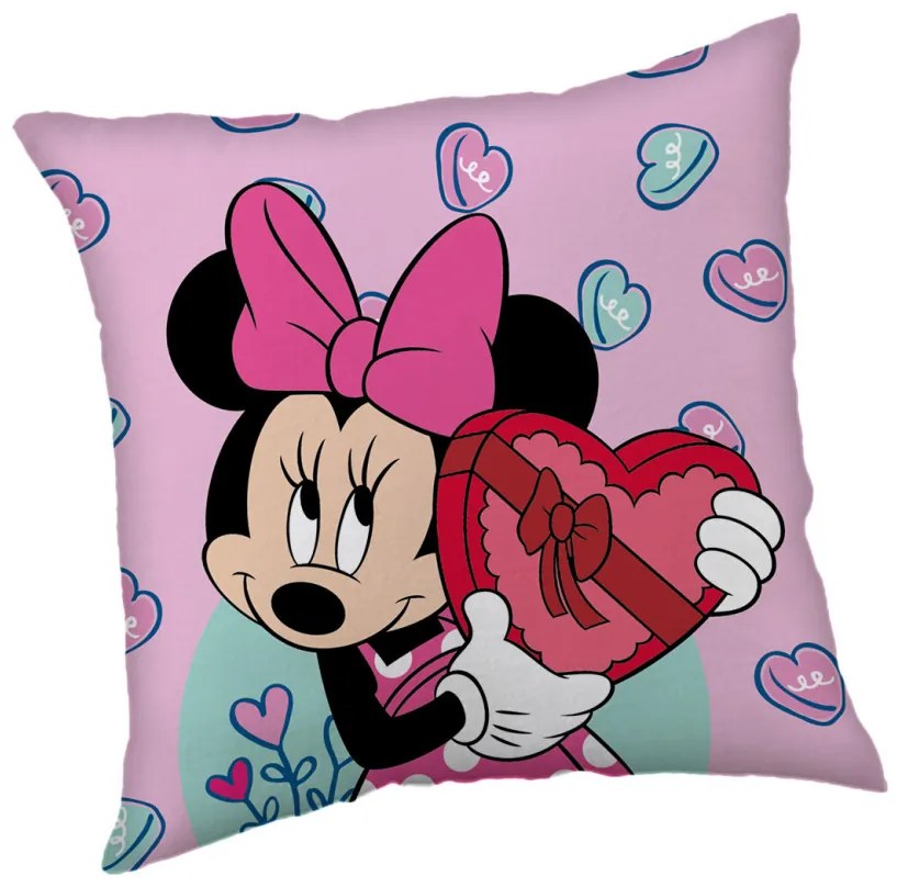 Disney Minnie Purple pernă decorativă 40x40 cm