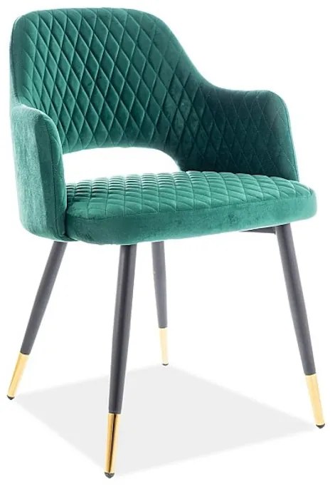 Supermobel Scaun FRANCO Velvet, 55x82x45, bluvel 78