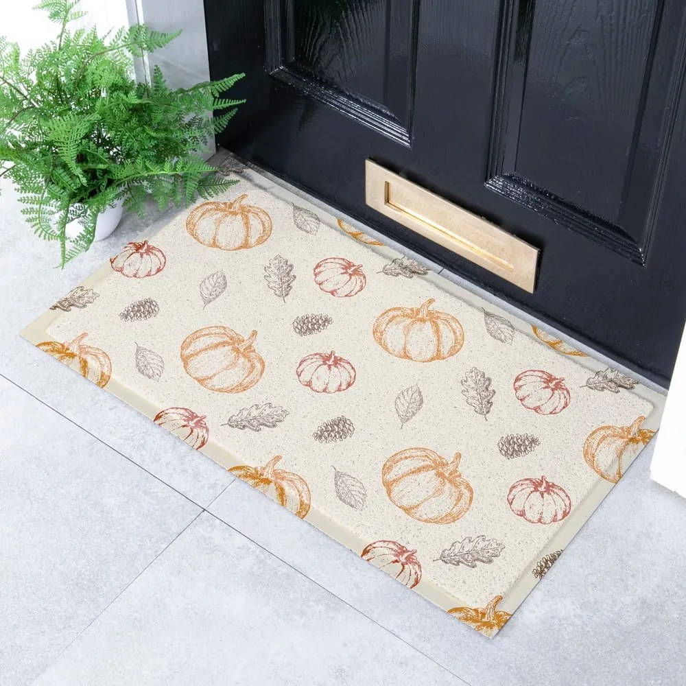 Covoraș de intrare 40x70 cm Sketch Pumpkin – Artsy Doormats