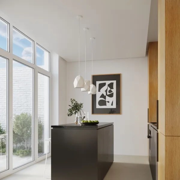 Lustră pe cablu Sollux SL.1251 MINT 1xE27/15W/230V ceramică