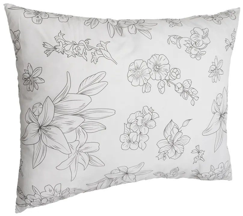 Set SELORA cu plapuma matlasata pentru tot anul 140x200 cm si perna nematlasata 70x90 cm, alb