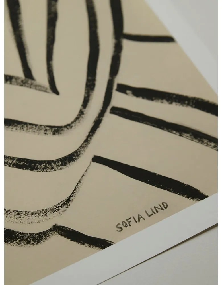 Poster 70x50 cm Waiting – Sofia Lind – The Poster Club