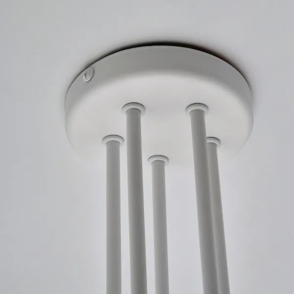 Lustră aplicată MATYLDA 5xE27/60W/230V alb