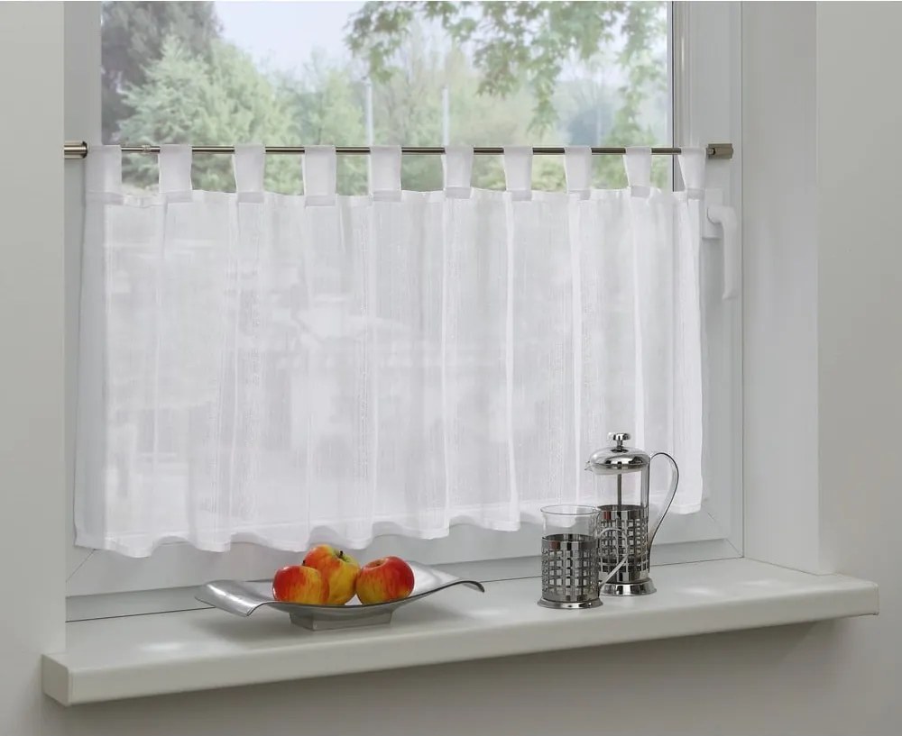 Perdea albă 48x140 cm - Gardinia