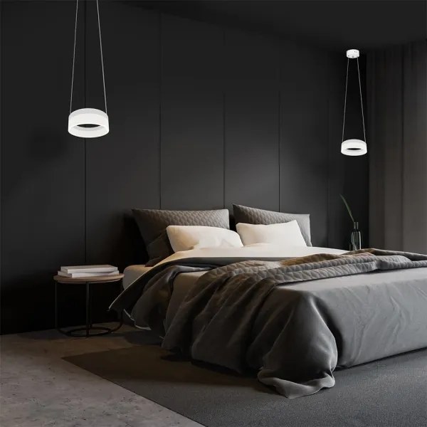 LED Lustră pe cablu RING LED/12W/230V