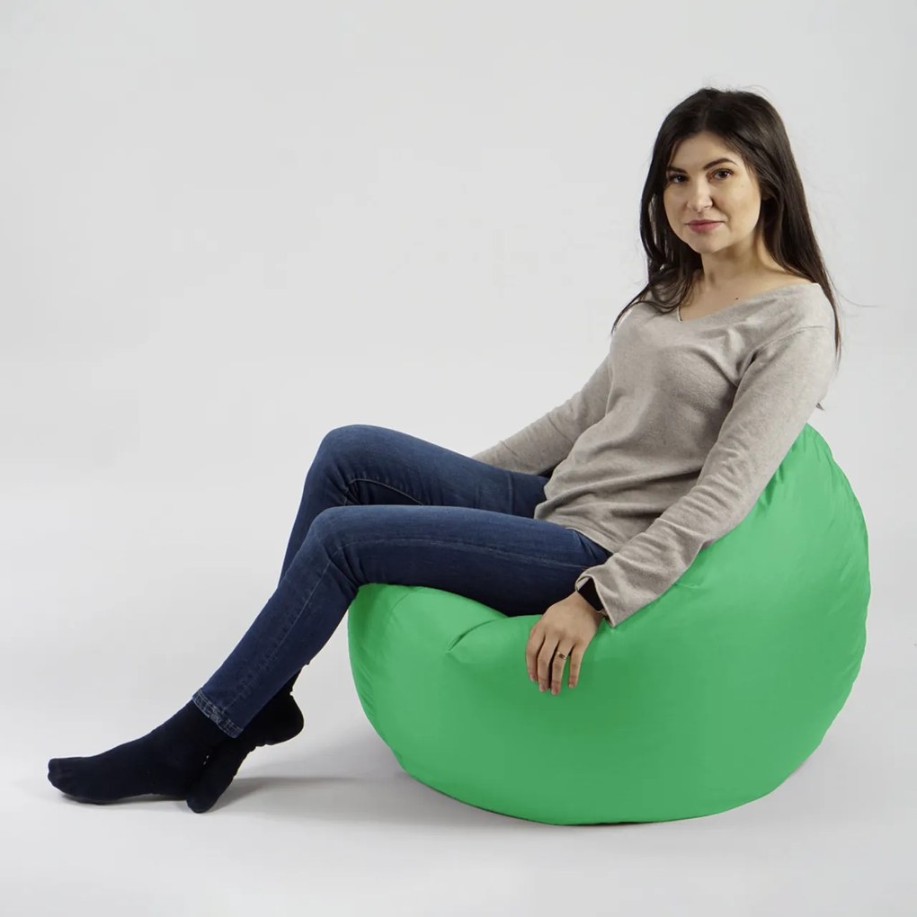 Fotoliu Relaxo, material impermeabil - Green Apple