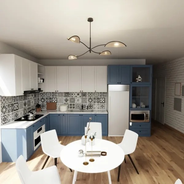 Lustră pe tijă LOTUS 4xE14/10W/230V negru/bej