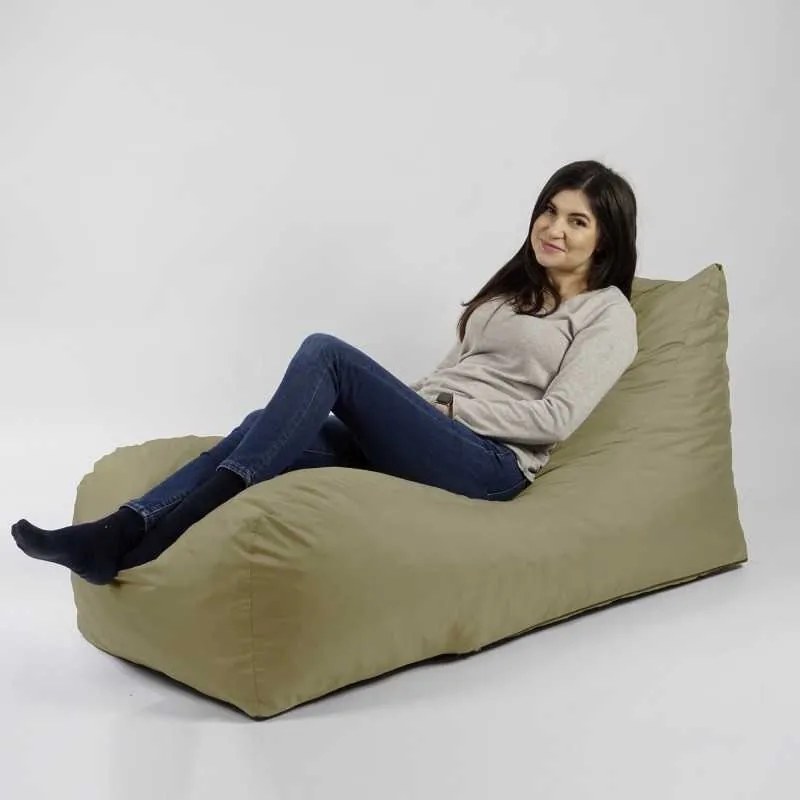 Fotoliu Looloop Pufrelax, Material Impermeabil - Bej